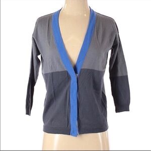 LABEL + thread merino wool cardigan 
Size Medium